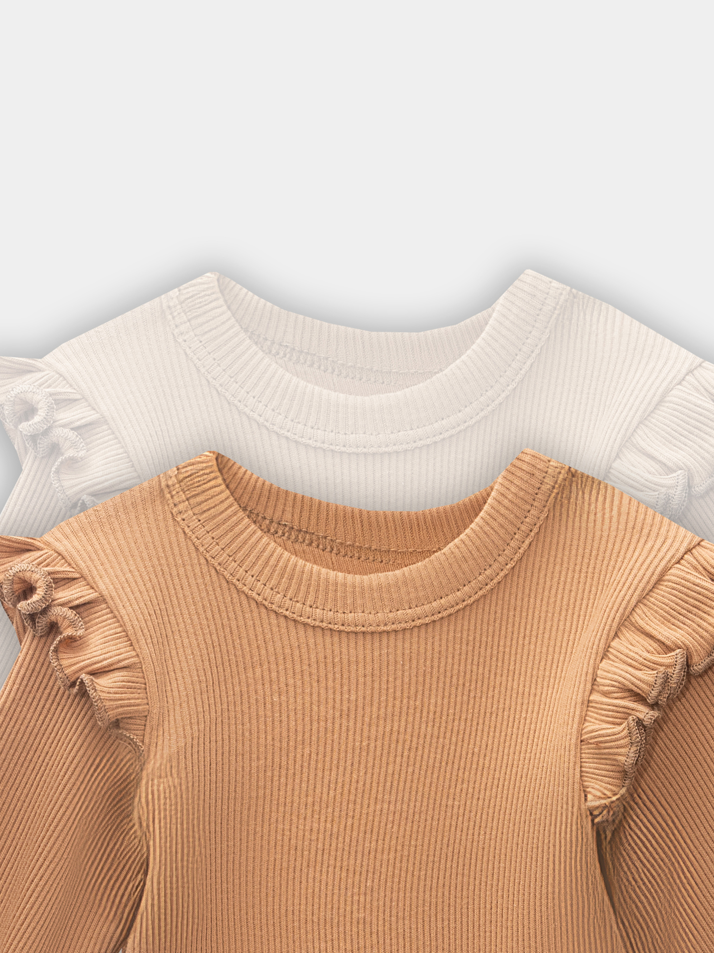 Боди 2 шт Mark Formelle (Марк Формэль) 13017-2/молочный +охра - фото 6