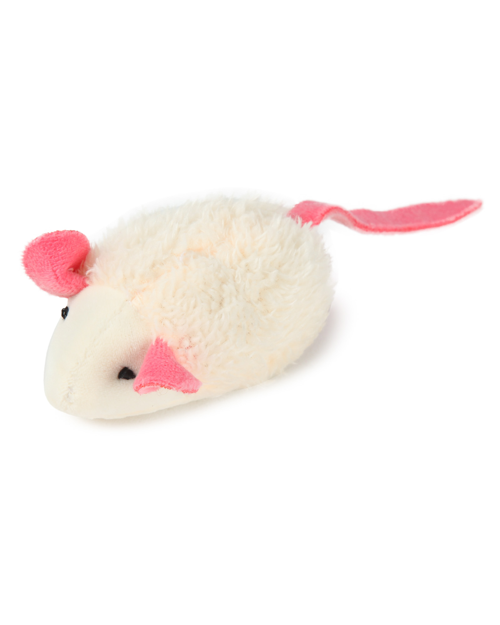 Изображение товара Игрушка для кошек Barbaks Мышь Персик мягкая и пушистая для игрового настроения