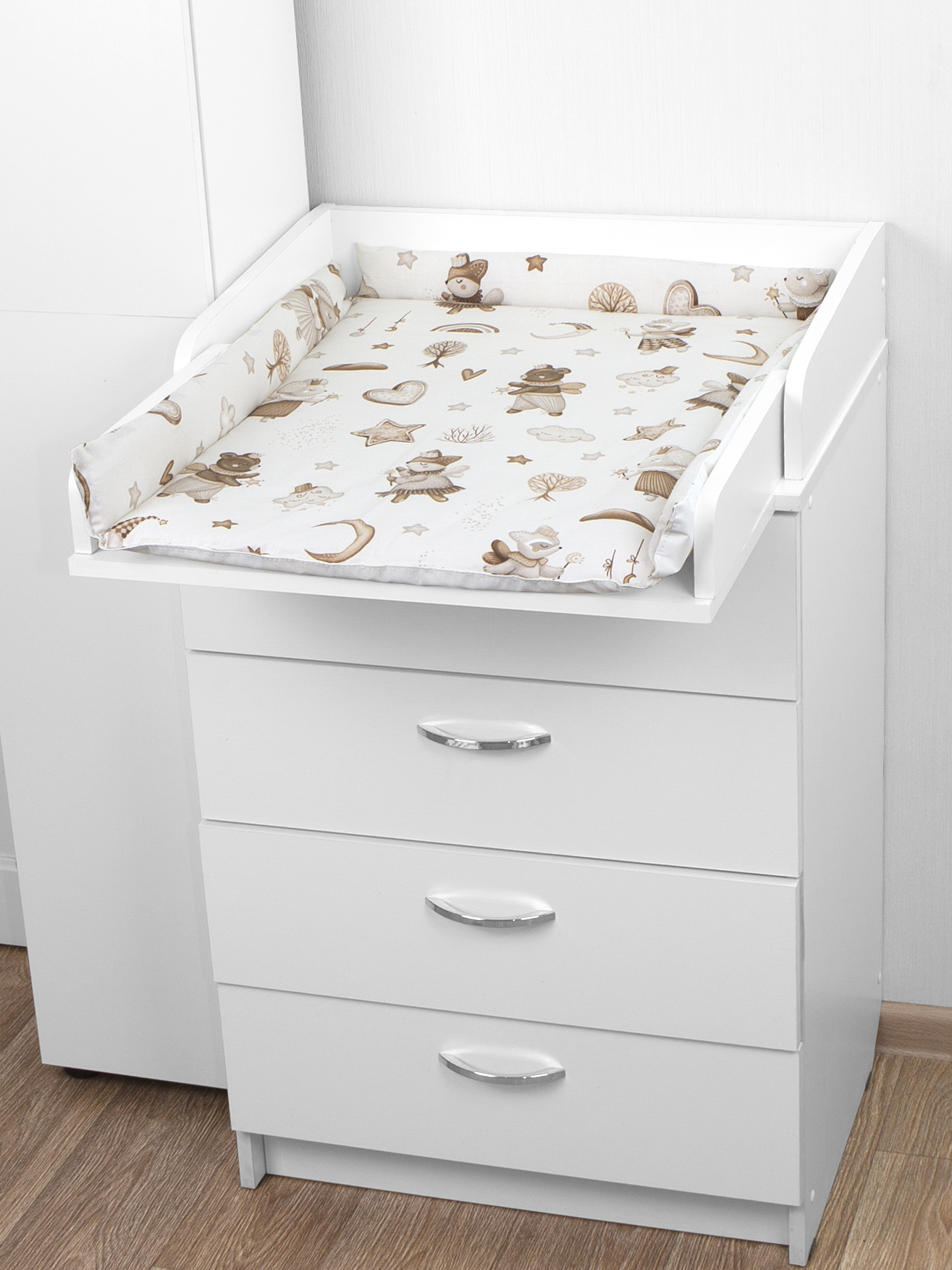 Матрас для пеленания БОНЯМ с бортиками - фото 7