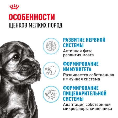 Корм для щенков ROYAL CANIN Puppy мелких пород 2кг