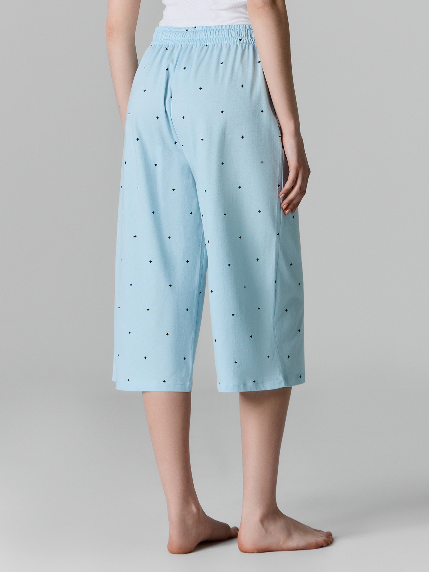 Бриджи Mark Formelle (Марк Формэль) 522249/ромбики на голубой дымке - фото 5