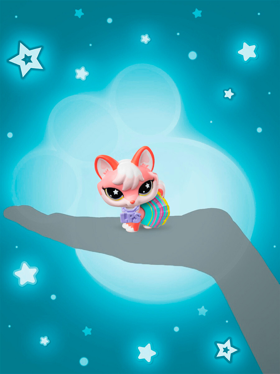 Игровой набор Littlest Pet Shop фигурка с аксессуарами Лиса - фото 3