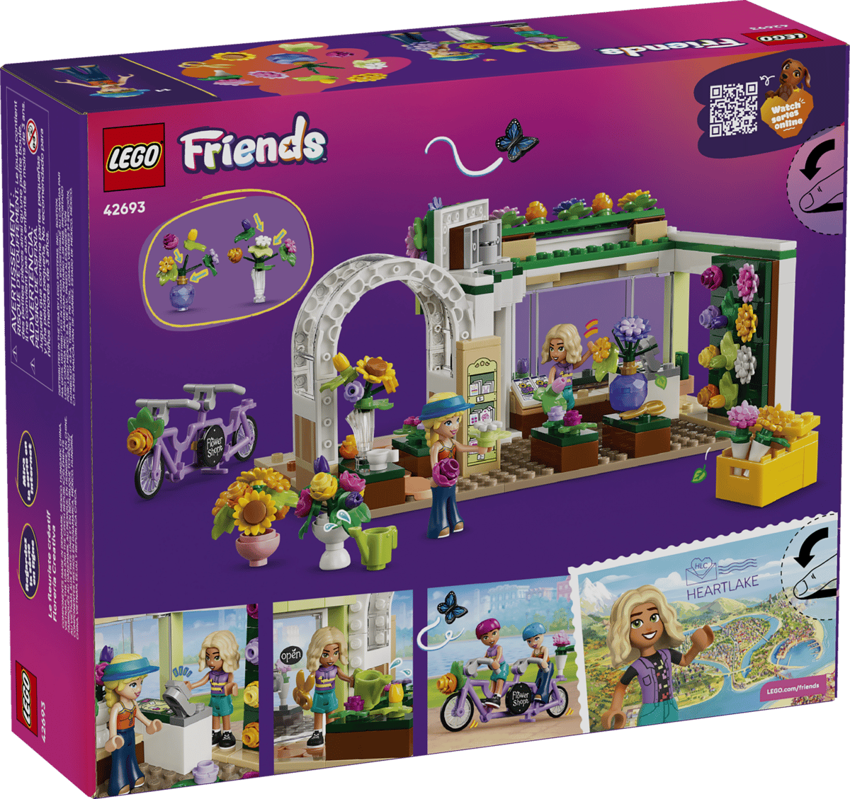Конструктор LEGO Friends Креативный цветочный магазин 377 дет. - фото 11