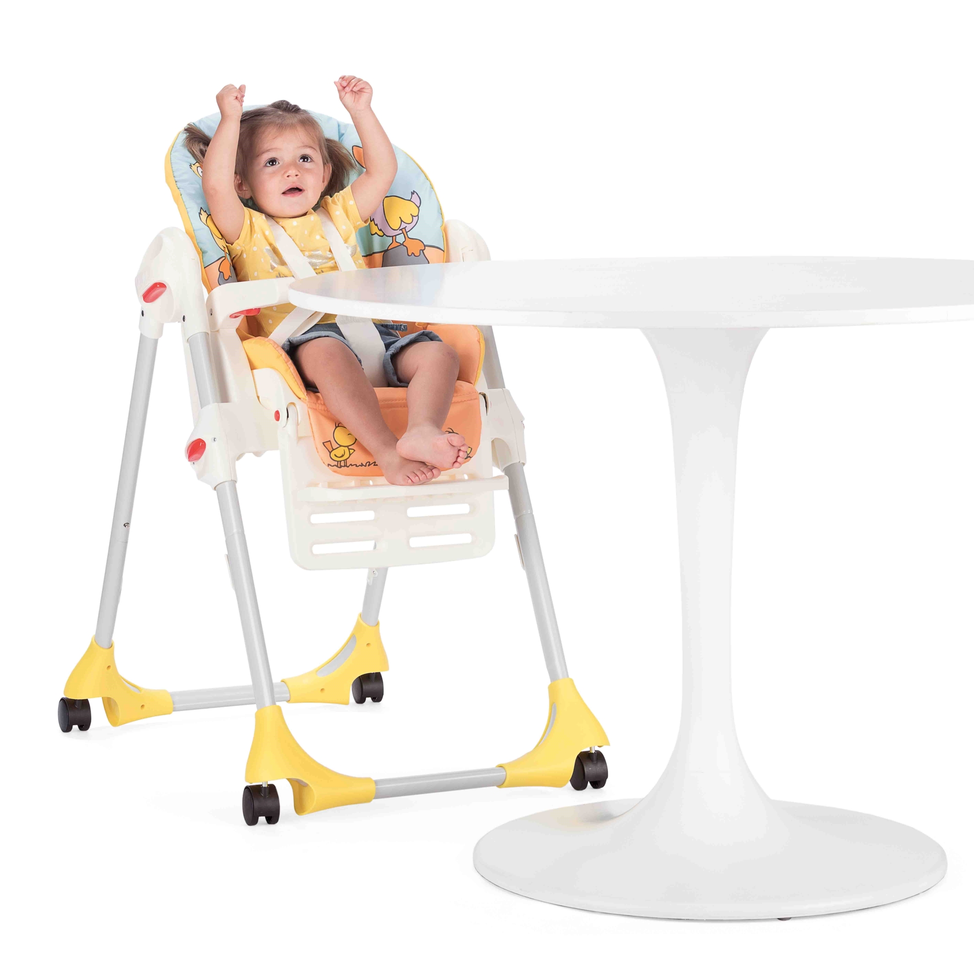 Стульчик для кормления Chicco Polly 2Start трансформер - фото 8