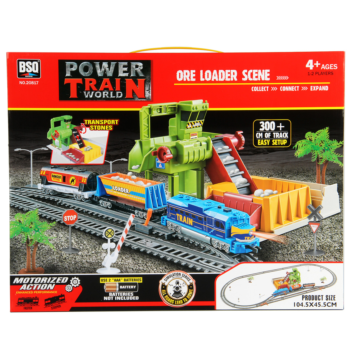 Развивающая железная дорога Veld Co 104.5 см 136349 - фото 20