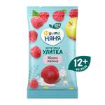 Фруктовые кусочки ФрутоНяня Улитки яблочно-малиновые с 12 мес 15 г