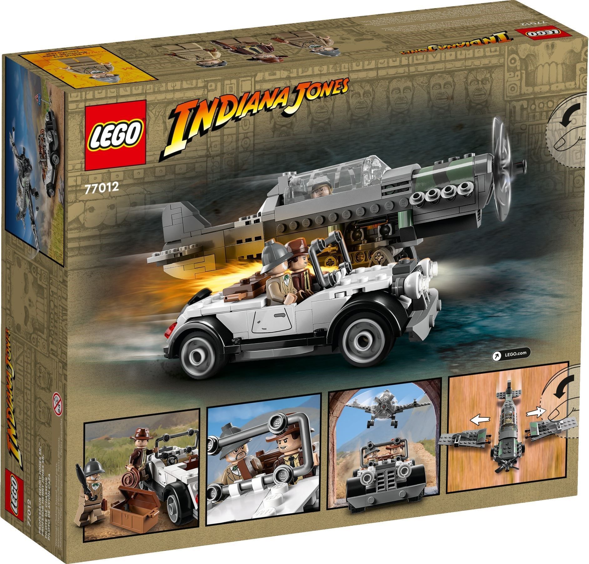 Конструктор LEGO Indiana Jones погоня за истребителем 387 дет. - фото 7