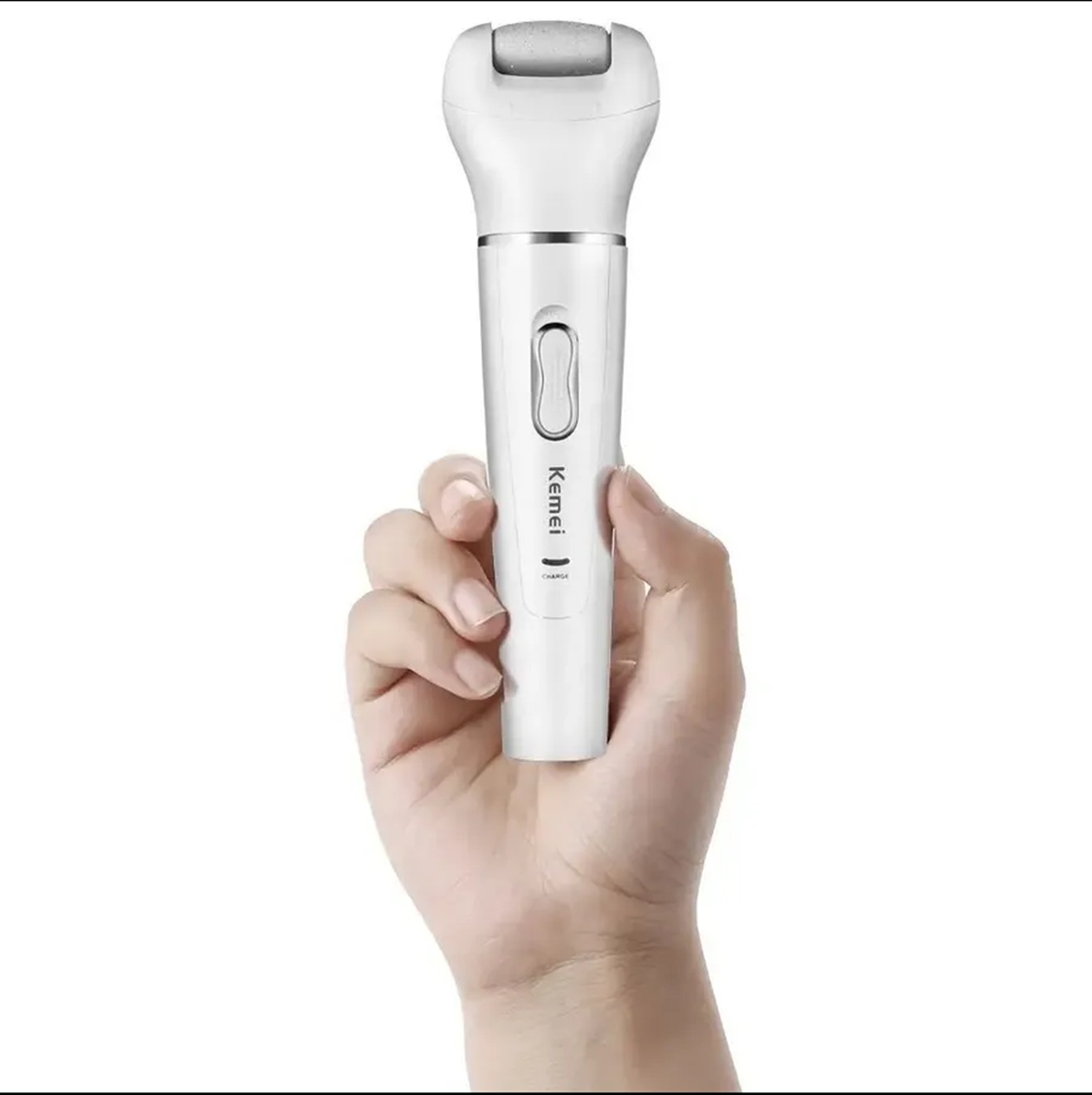 Эпилятор 5 в 1 беспроводной с насадками CASTLELADY депилятор массажер триммер пилинг щетка для очищения кожи - фото 3