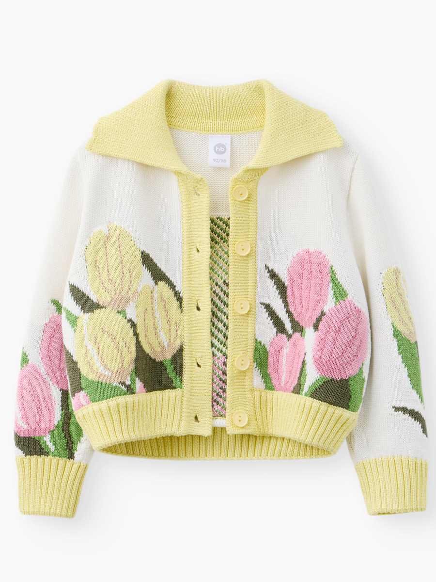 Кардиган Happy Baby 88725-1_milky - фото 3