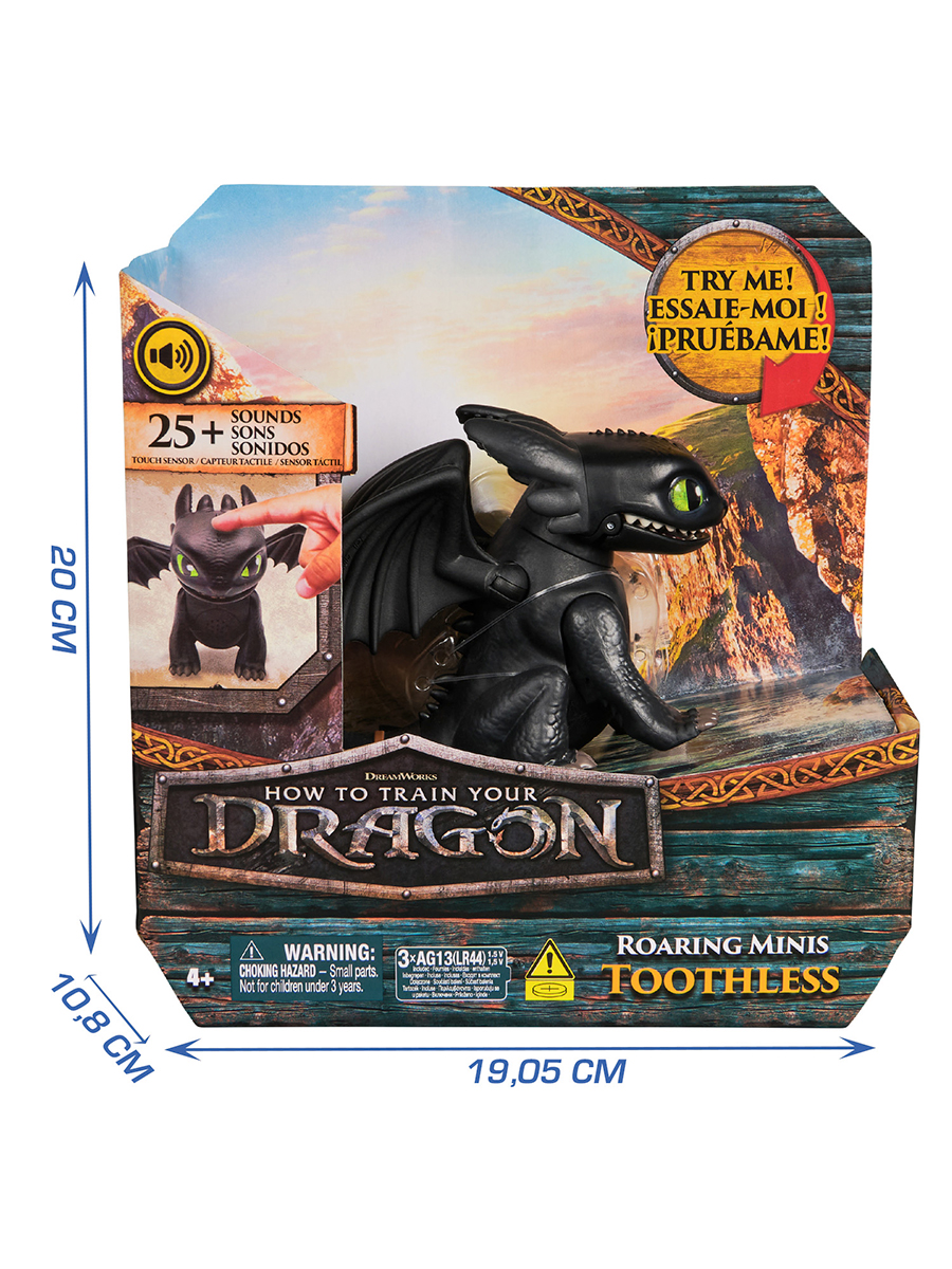Игровой набор Dragons How to Train Your Dragon Рычащий Беззубик Ночная фурия - фото 5