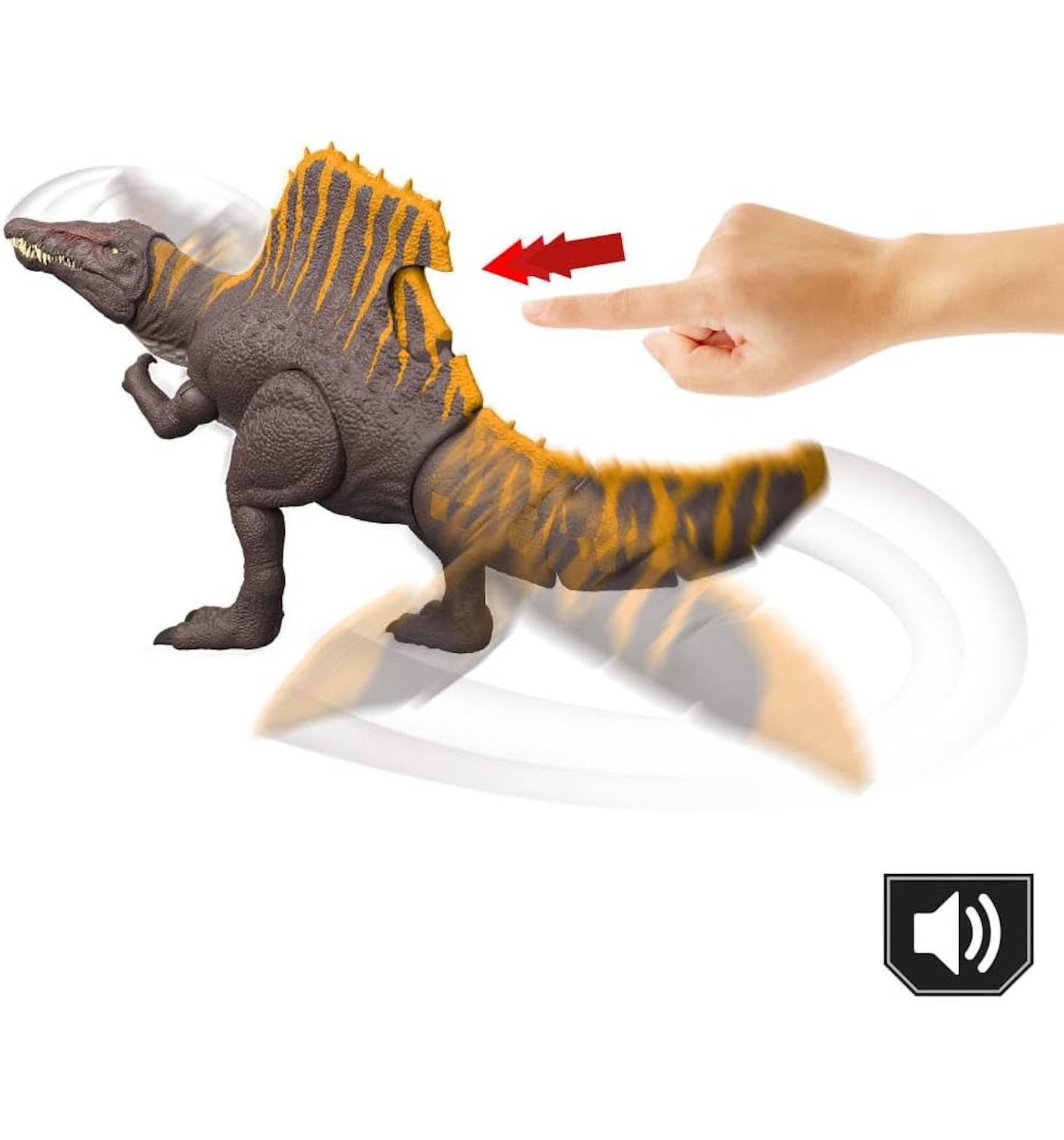 Фигурка Jurassic World Спинозавр - фото 5