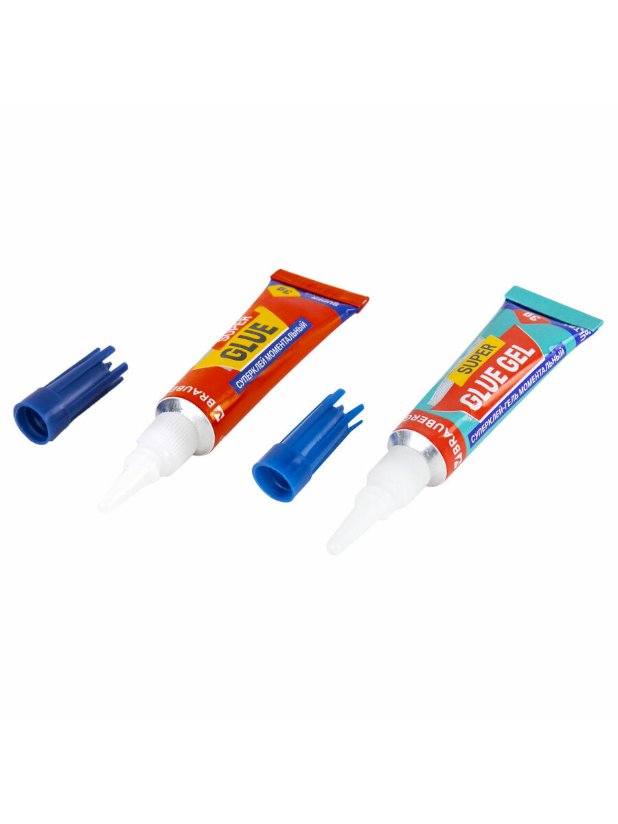 Клей Brauberg гель 3 штуки + супер клей 3 штуки - фото 11