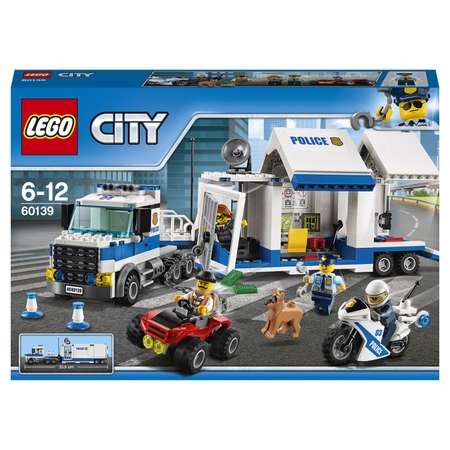 Конструктор LEGO City Police Командный центр блочный