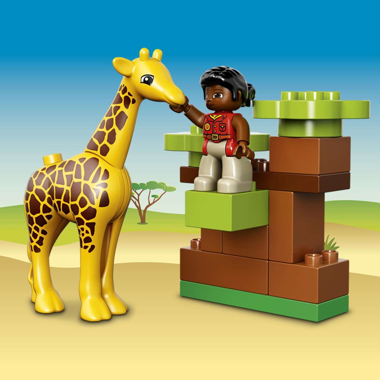 Конструктор LEGO DUPLO Вокруг света: Африка блочный - фото 6