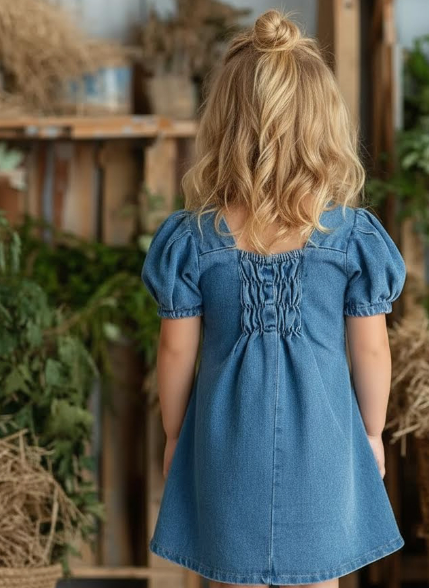 Платье Artcher ПлатьеДжинс001Голубое - фото 12