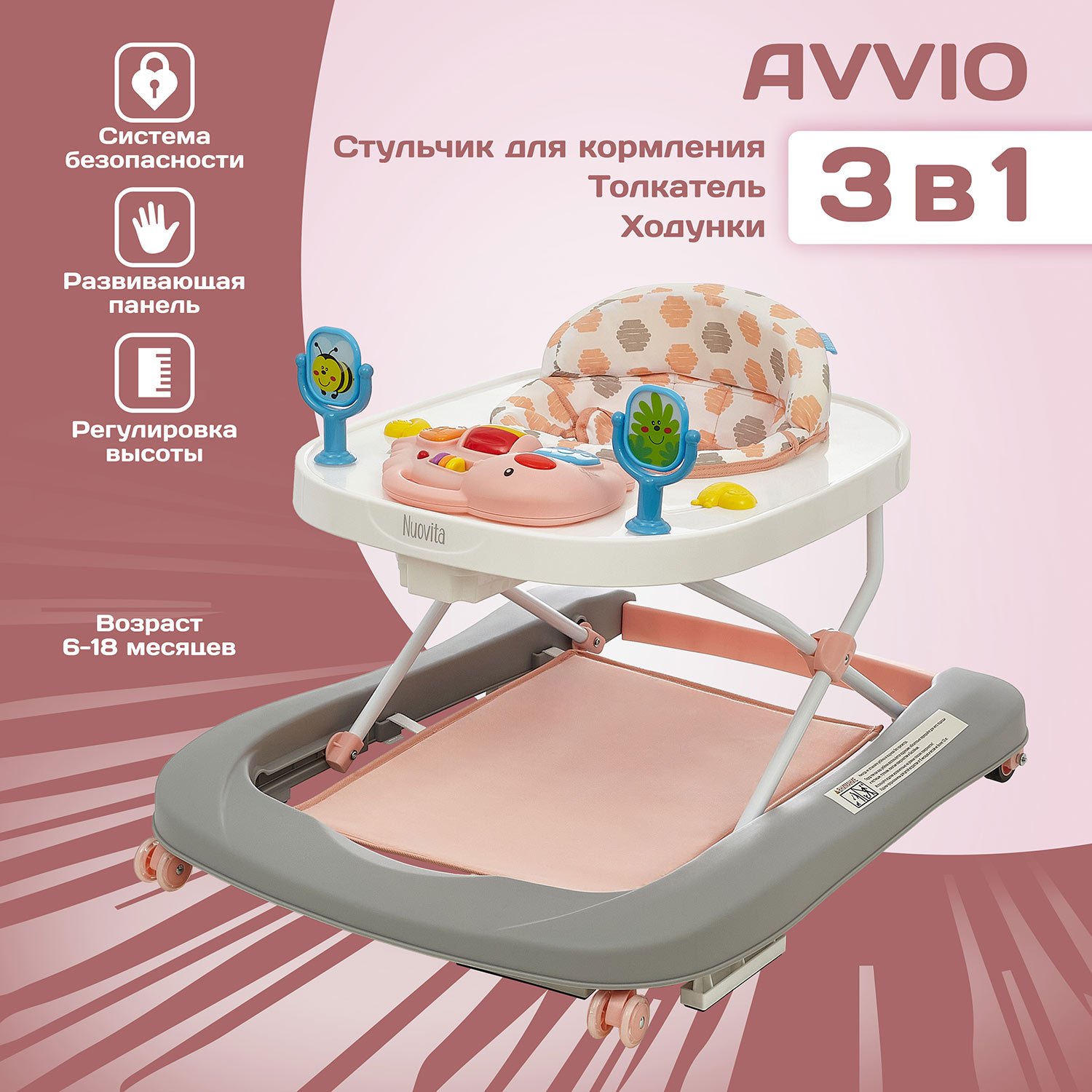 Ходунки Nuovita Avvio - фото 1