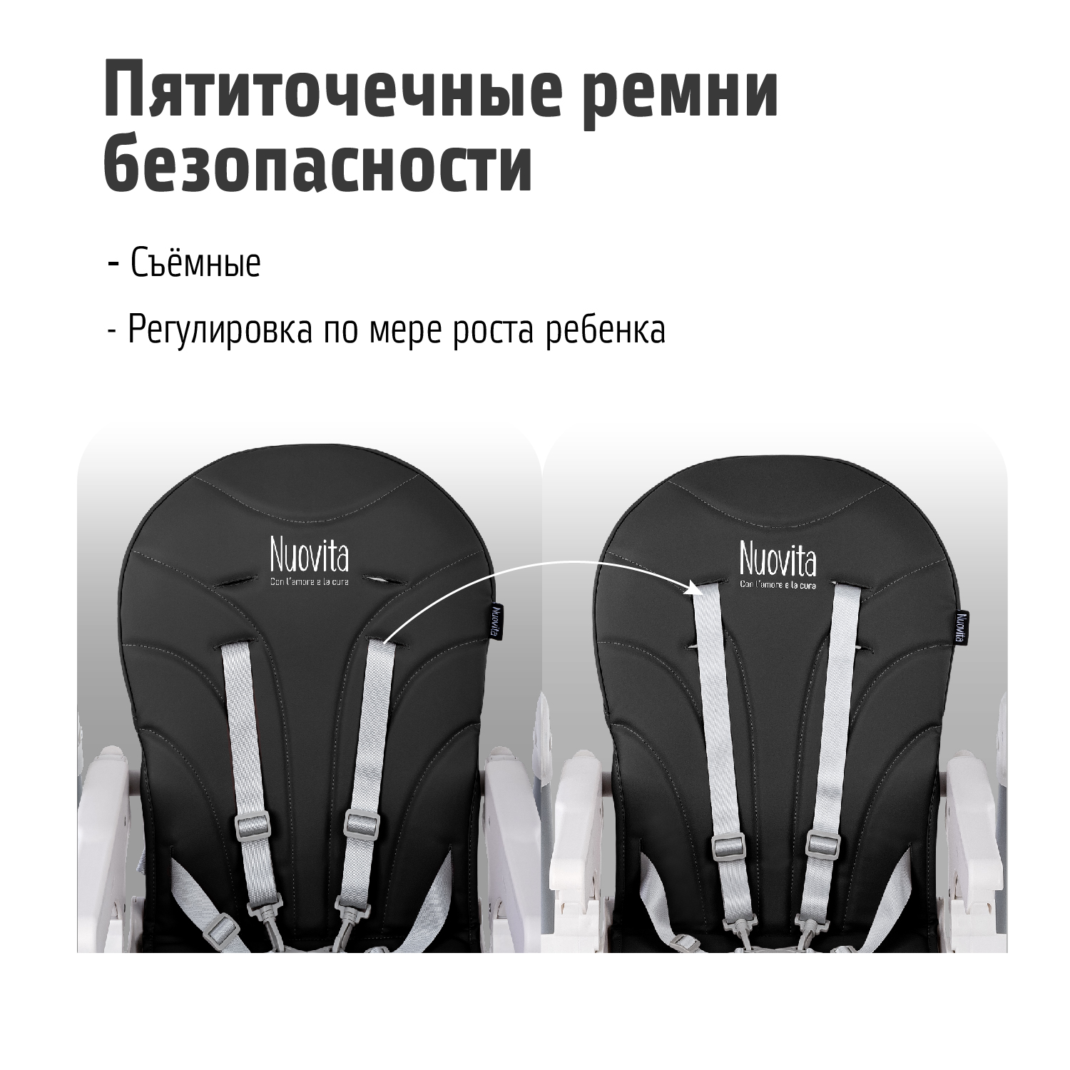 Стульчик для кормления Nuovita Nativo классический - фото 10