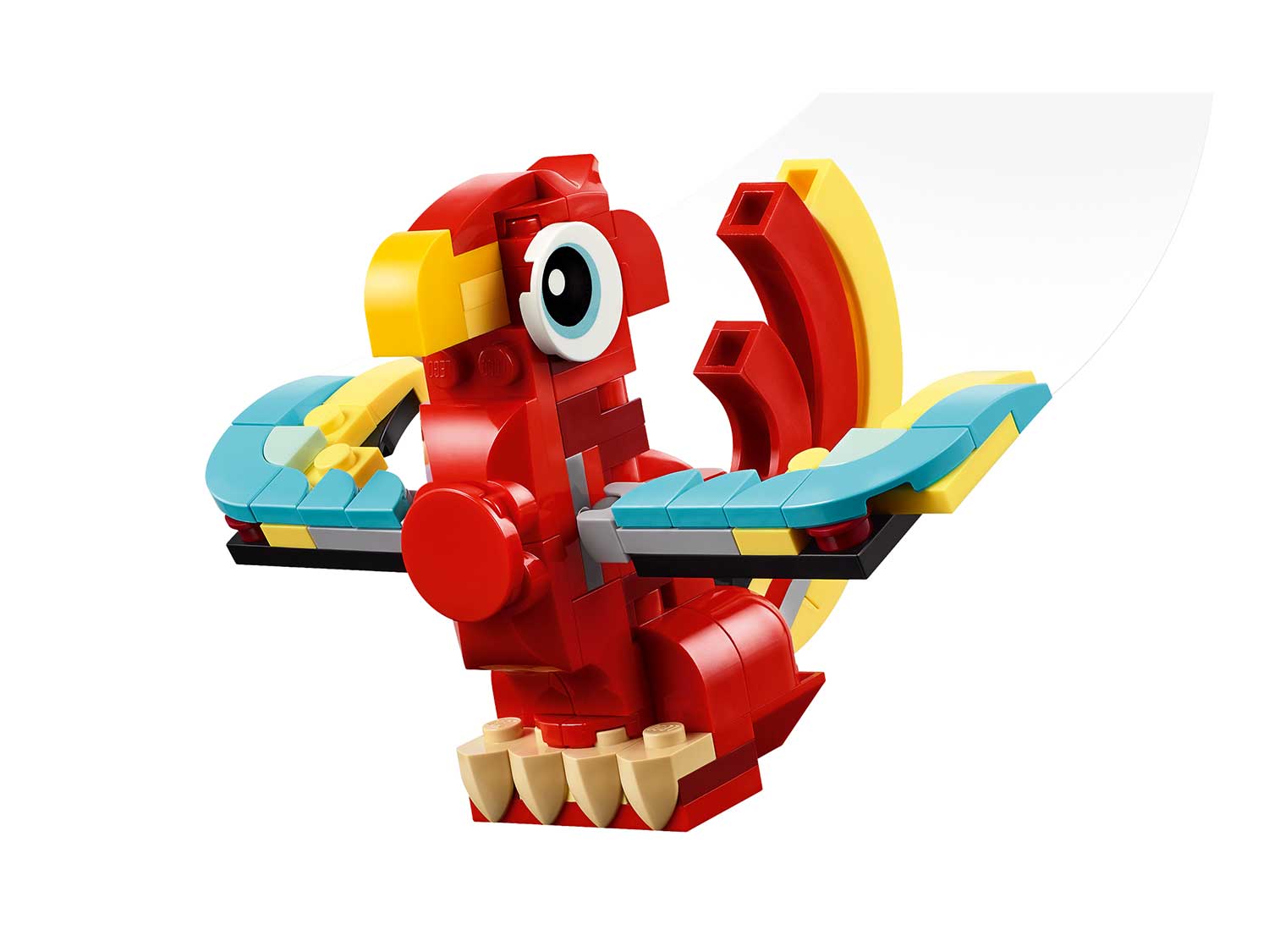 Конструктор LEGO Creator Красный дракон 149 дет. - фото 5