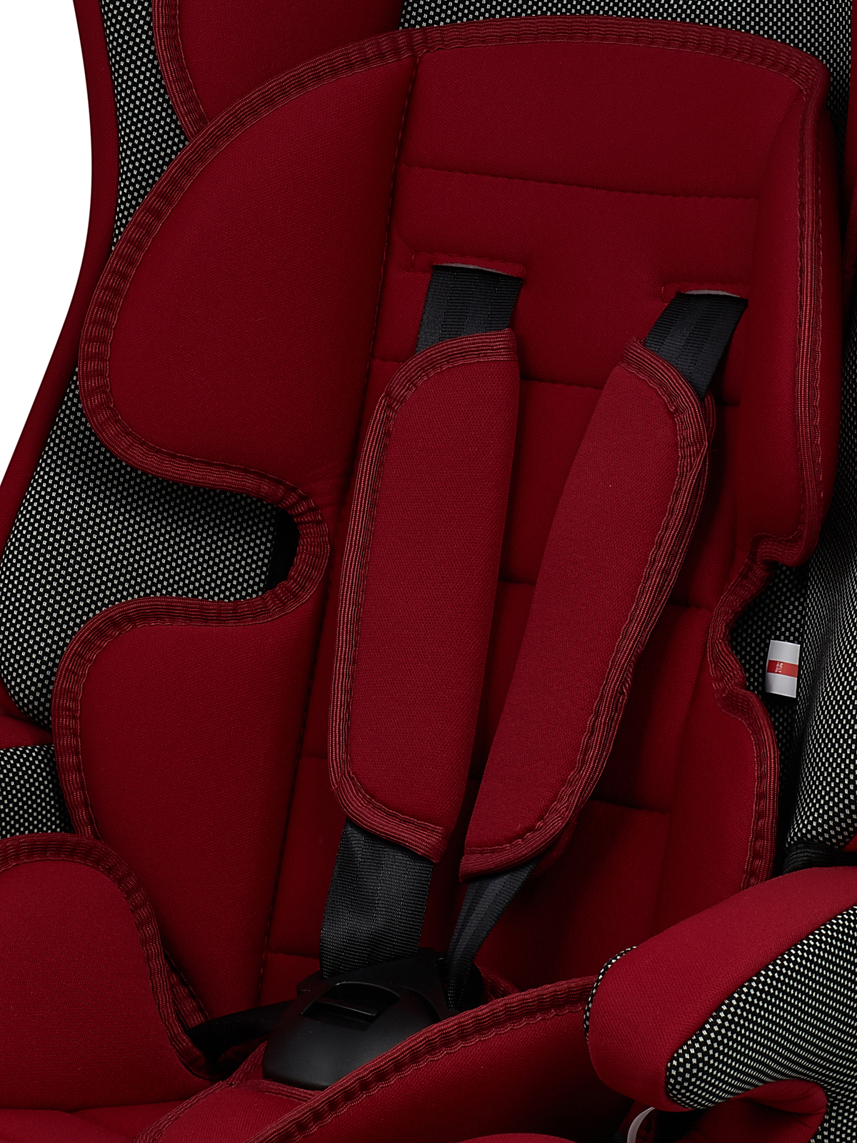 Автокресло Teddy Bear 513R/39 deep red-black dot 1/2/3 (9-36 кг) - фото 2