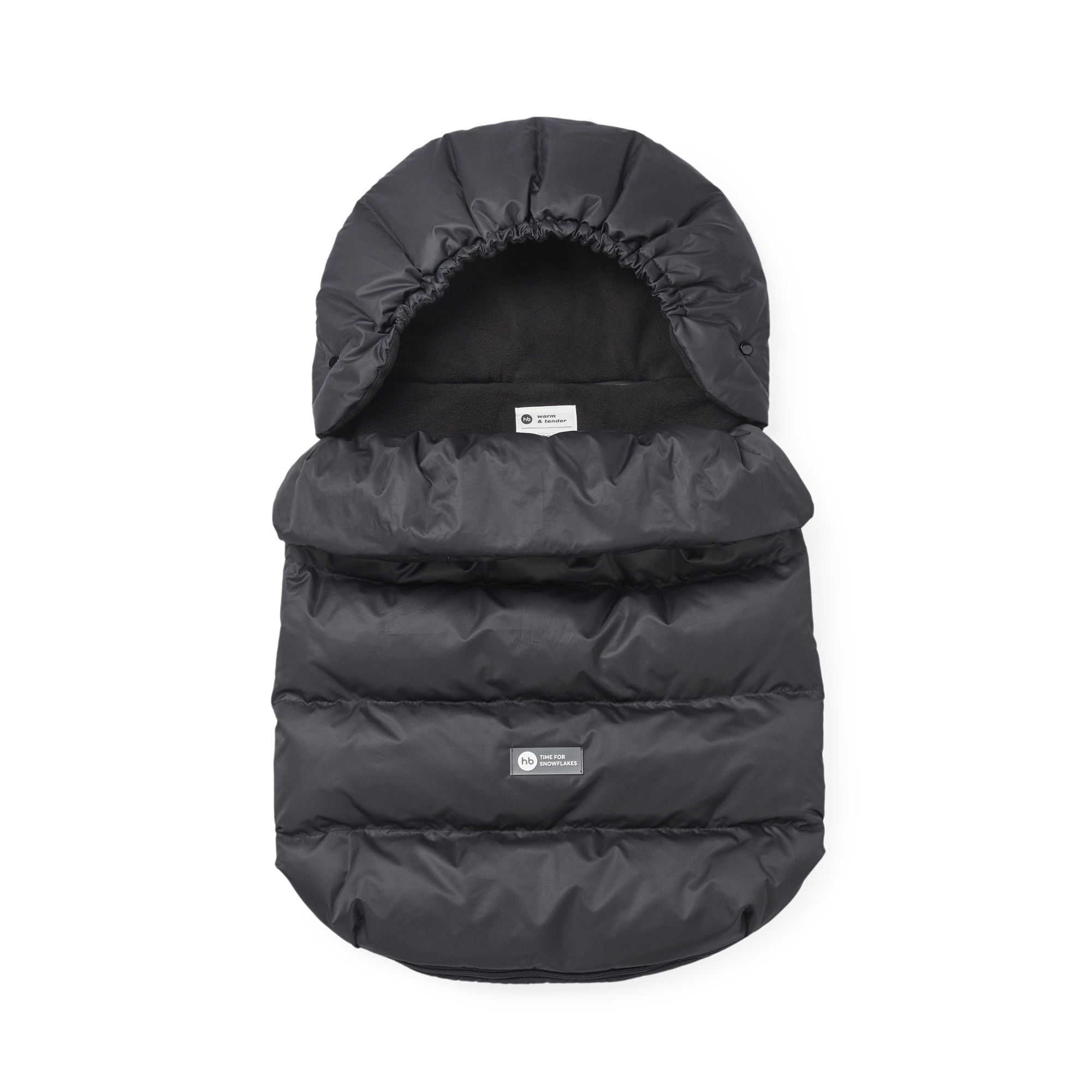 Конверт в коляску Happy Baby True black - фото 13