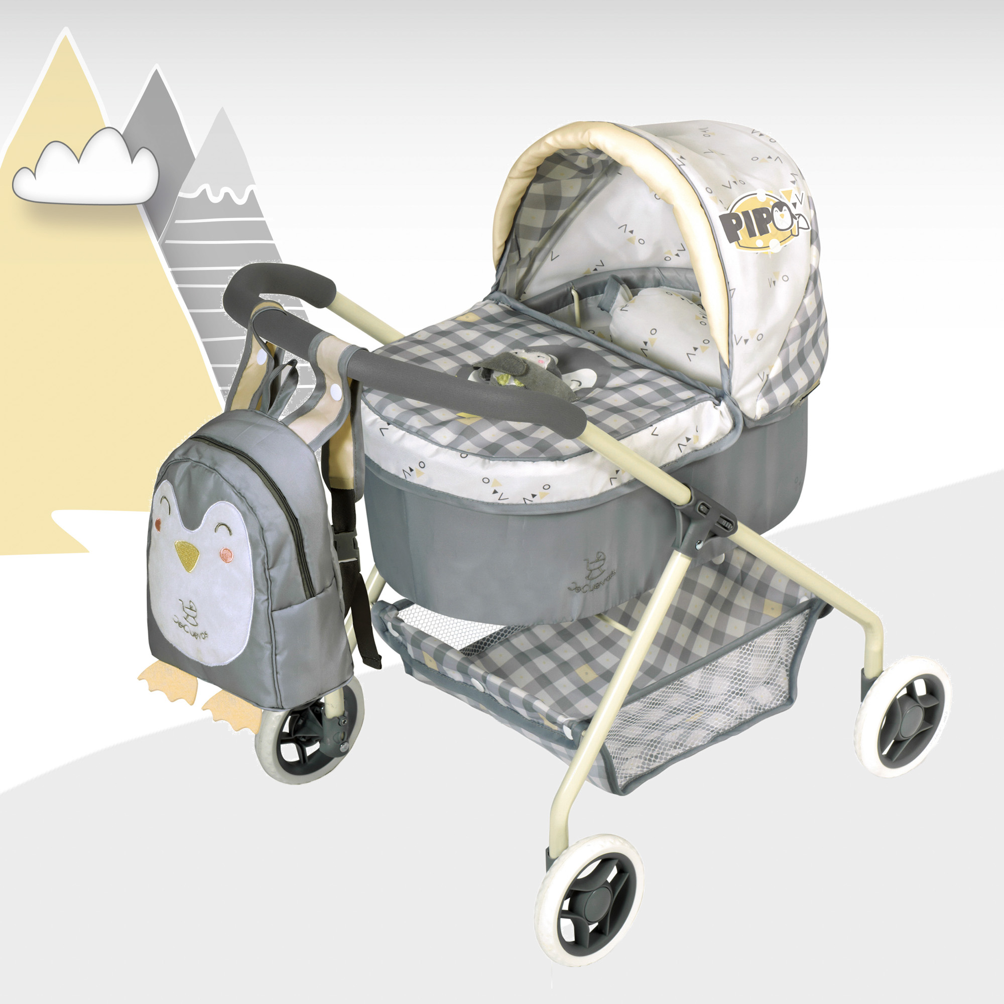 Коляска-люлька для кукол DeCuevas Toys 86047 - фото 9