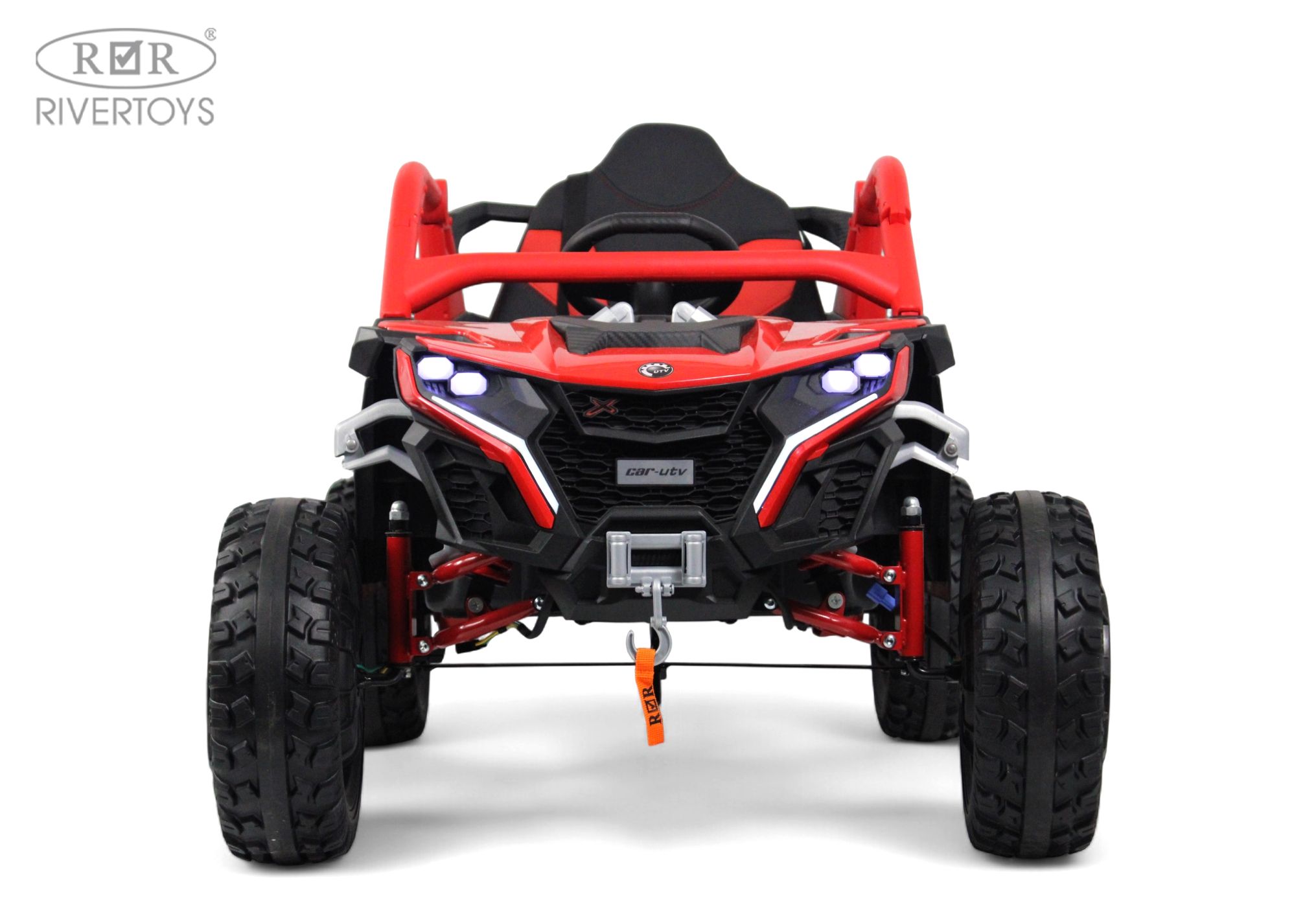 Электромобиль RIVERTOYS Z707ZZ-RED С пультом ДУ - фото 4