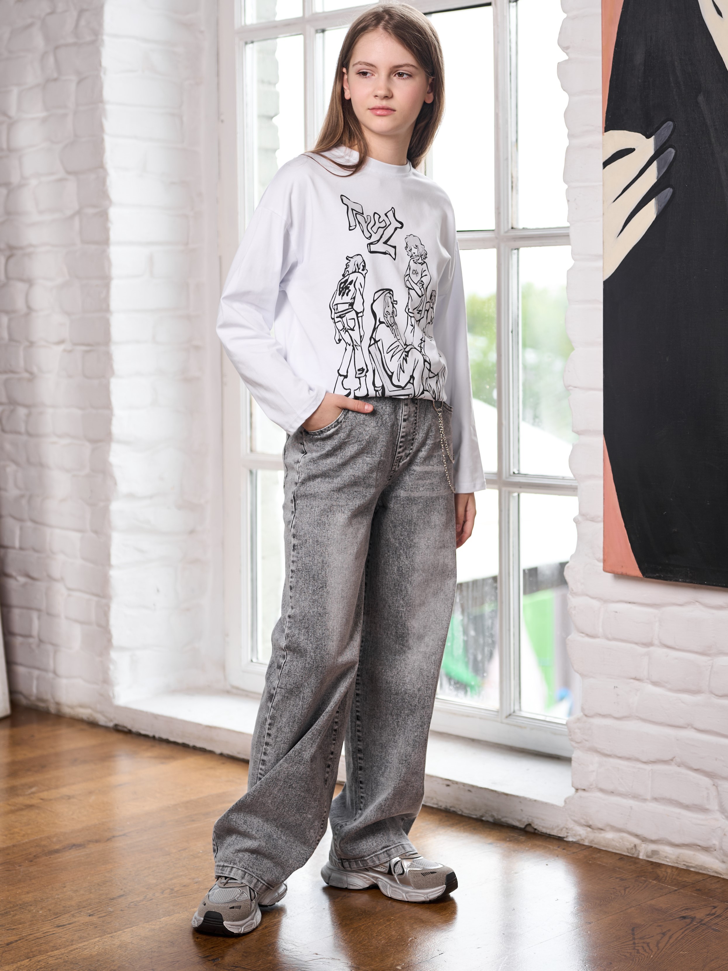 Джинсы СИНИЙ МИР WD8247NJ-G63 - фото 2