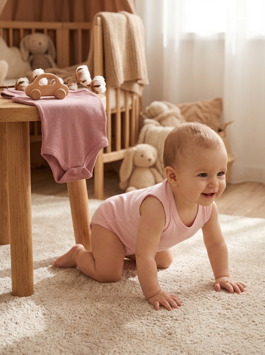 Боди-майка 2 шт КЛЯКСА БодМай3162305РозЗайРоз - фото 10