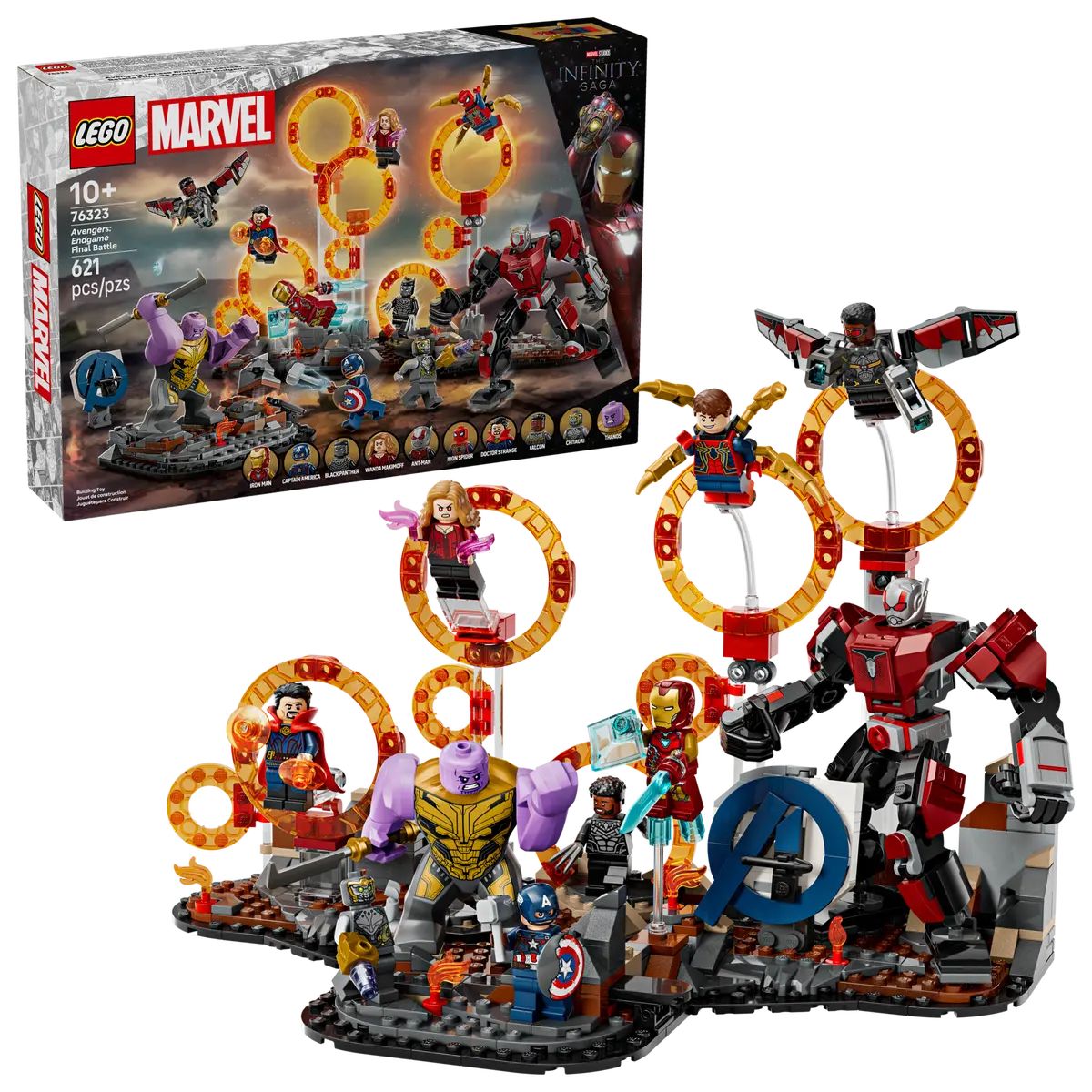 Конструктор LEGO Marvel Super Heroes Финал Финальная битва 621 дет. - фото 1