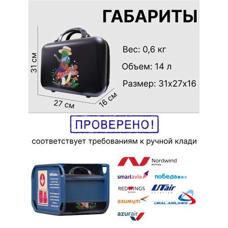 Чемодан LATS Лягушки