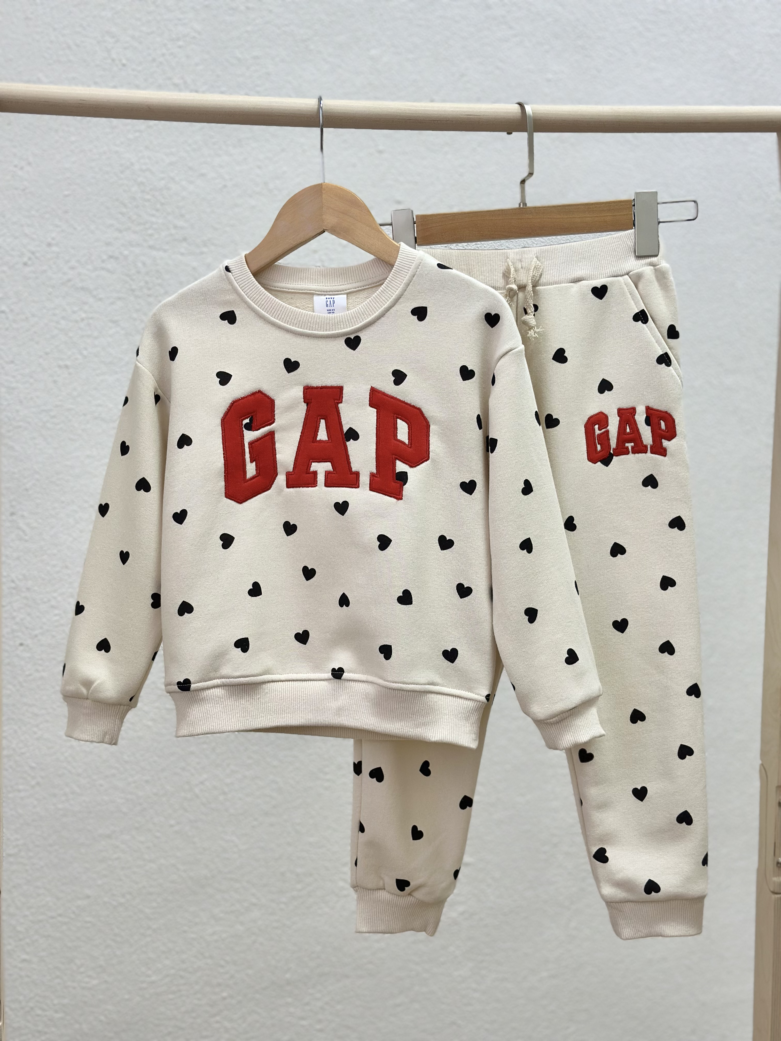 Свитшот и брюки Zara гап алый - фото 1