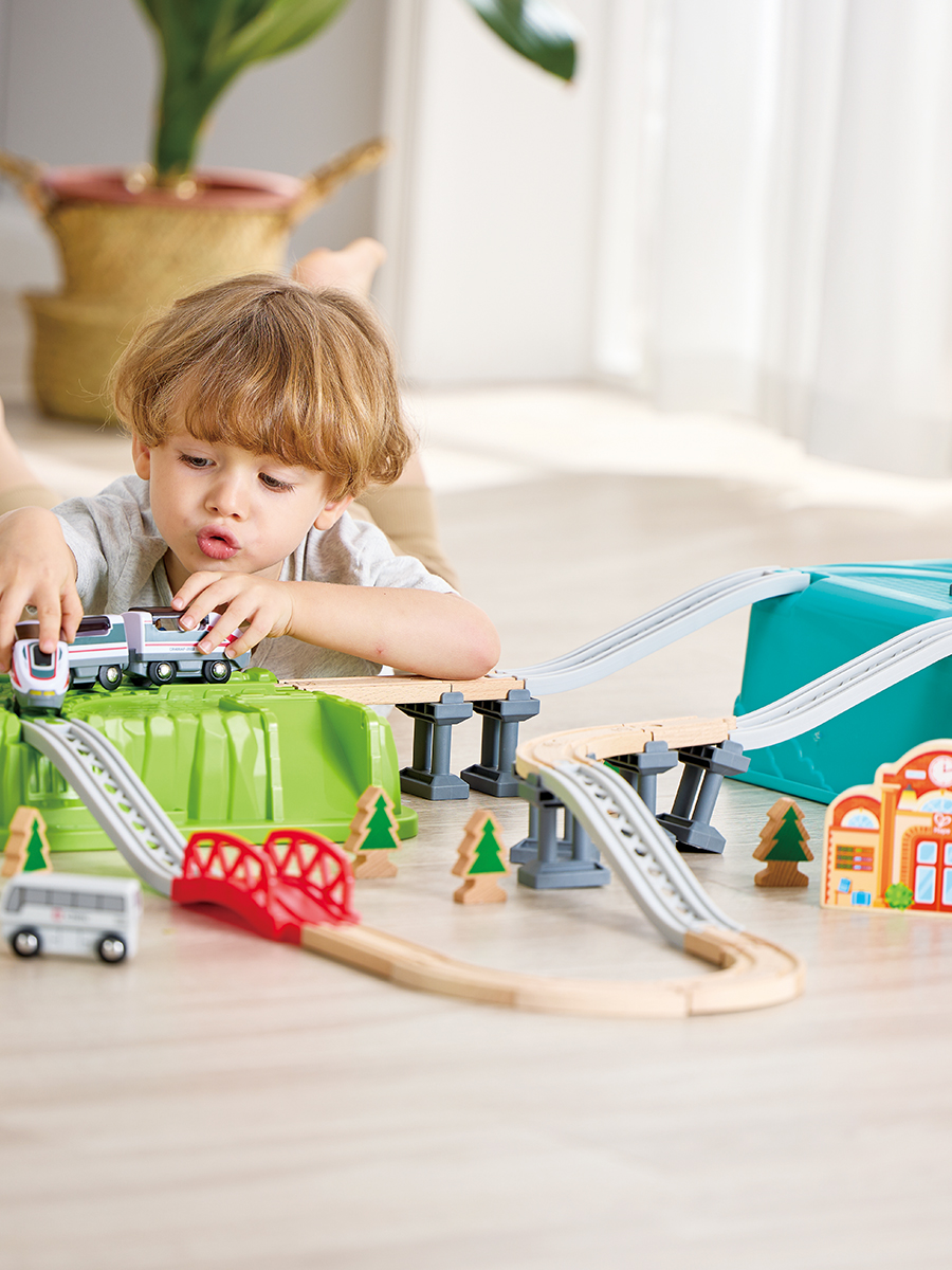 Набор железнодорожный Hape E3783_HP - фото 2