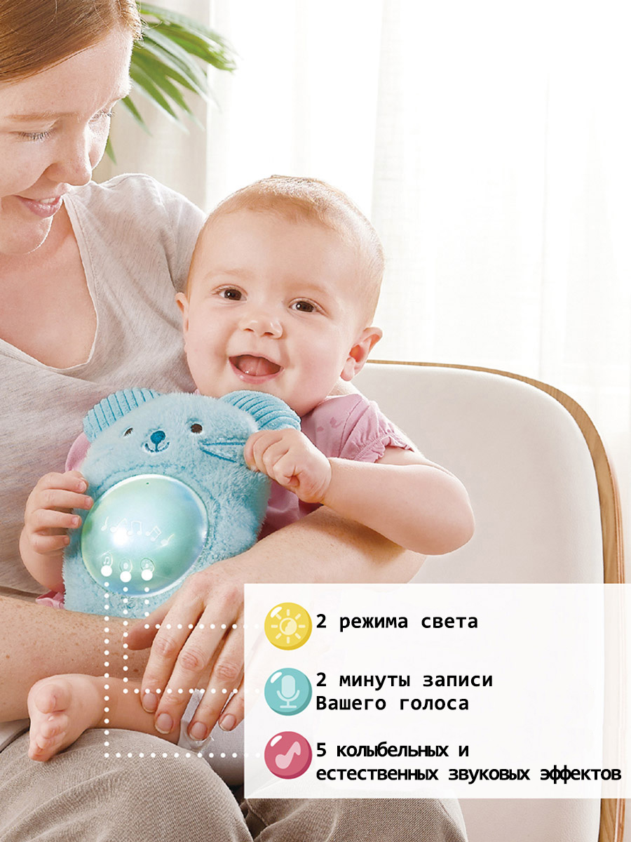 Игрушка Hape комфортер Мышка - фото 1