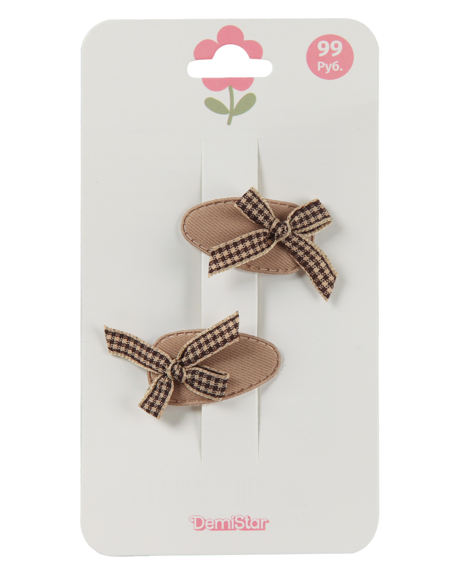 Заколка Demi Star Brown 2 шт. - фото 7