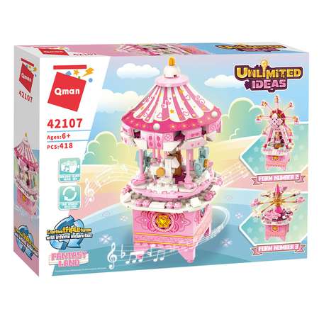 Конструктор QMAN Город 418 дет.