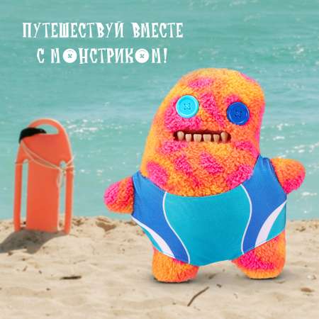 Игрушка мягкая FUGGLER Сэр Слодж-пловец Фагглеры в отпуске 24см 15714G