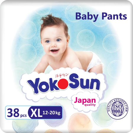Трусики YokoSun XL (12-20 кг) 38 шт.