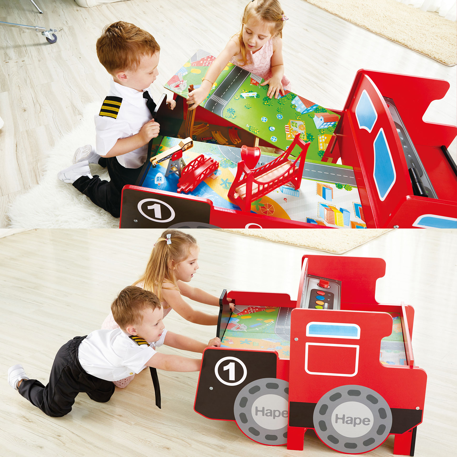 Набор железнодорожный Hape E3769_HP - фото 14