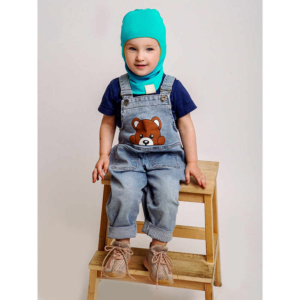 Шапка-шлем ПриКиндер U-A_221079 Цвет: Желтый/голубой - фото 17