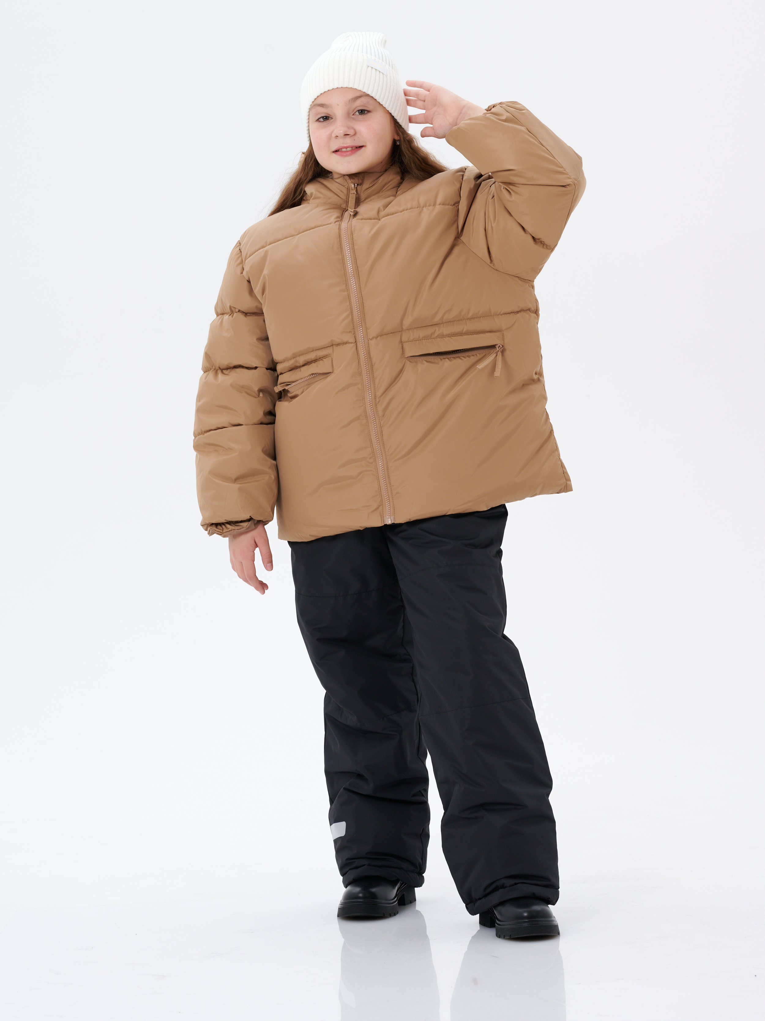 Куртка КрутышОк Т-066 капучино - фото 12