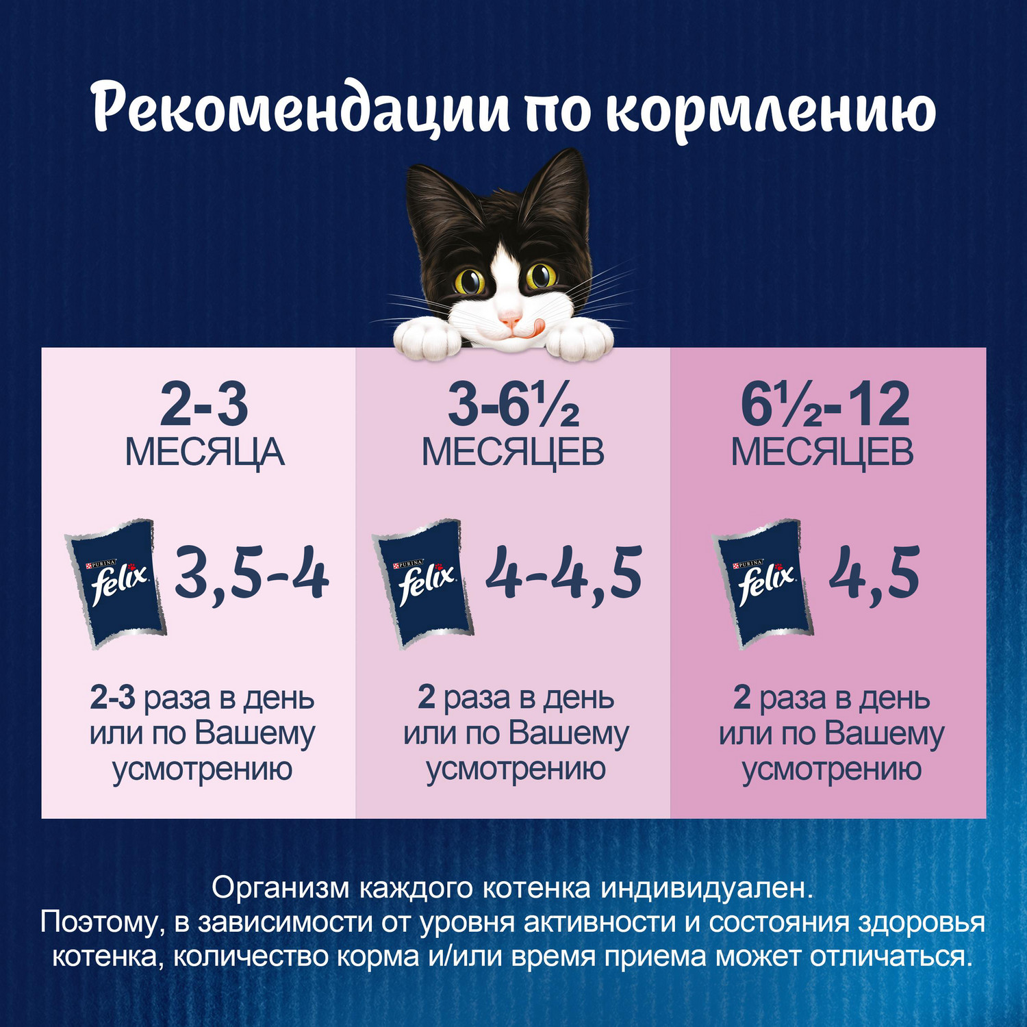 Корм для котят Felix 75г Аппетитные кусочки курица - фото 6