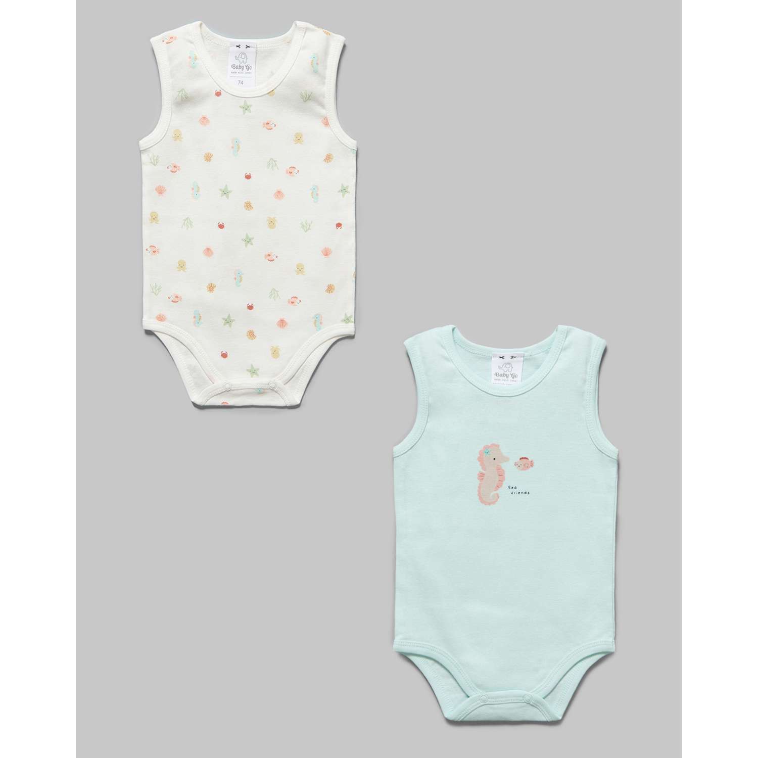 Боди 2 шт BabyGo S24BG1-15601ig-5500 - фото 1