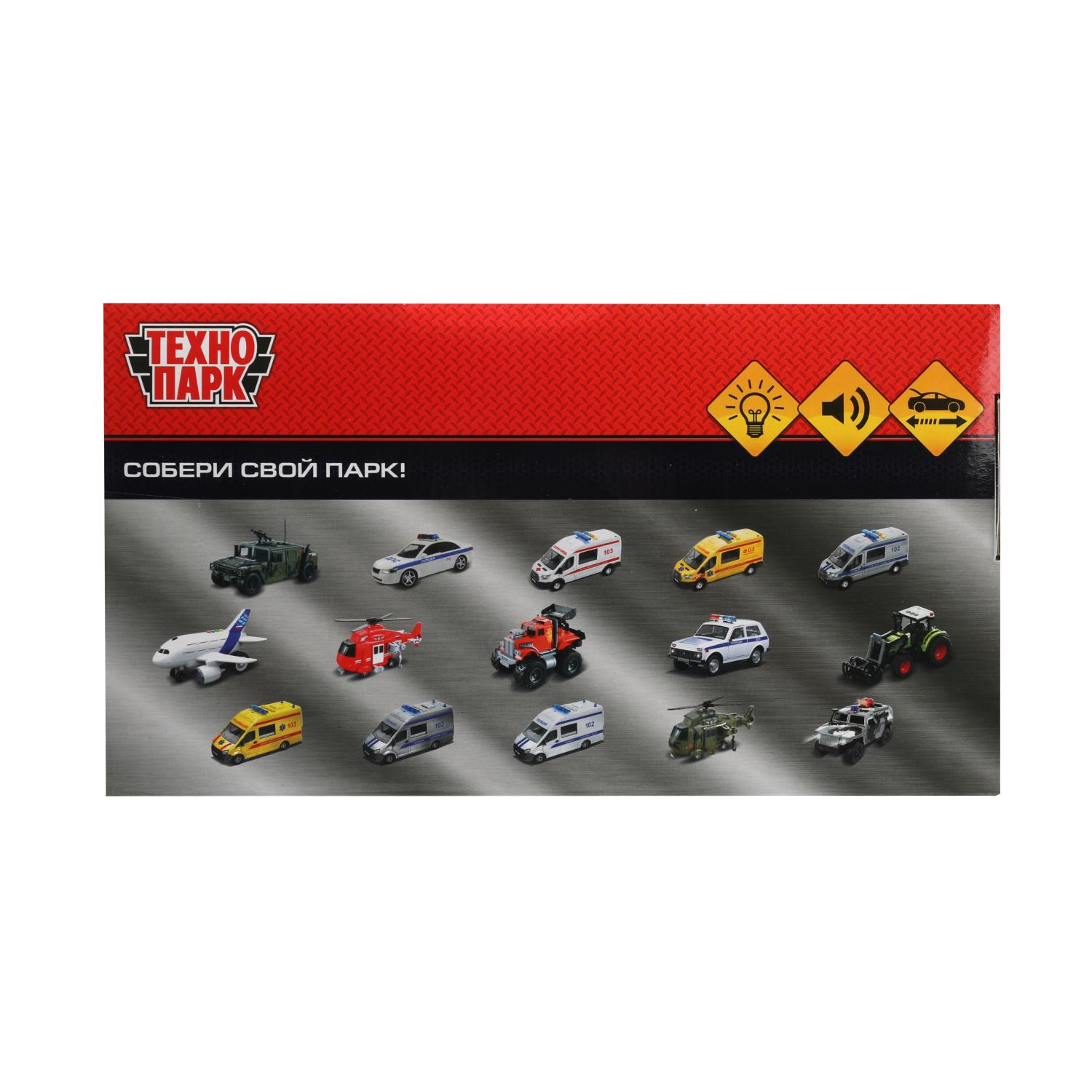 Полицейская машина Технопарк LADA Urban 385330 - фото 3