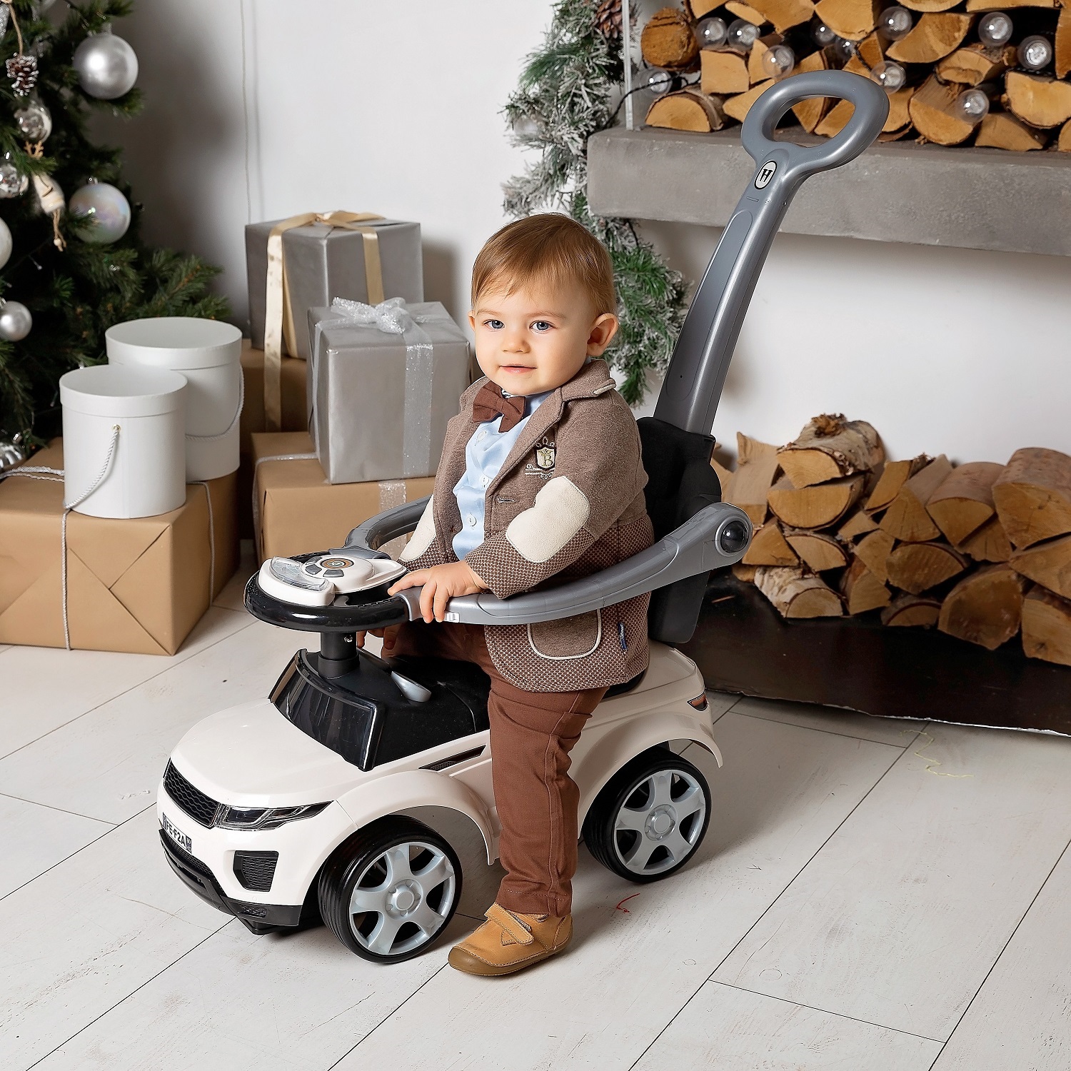Пушкар BabyCare Sport car с ручкой - фото 11