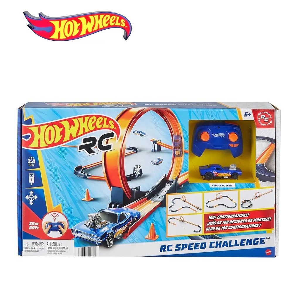 Трек Hot Wheels Испытание скоростью с пультом HXX45 - фото 1