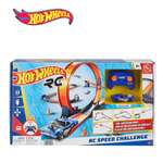 Трек Hot Wheels Испытание скоростью с пультом