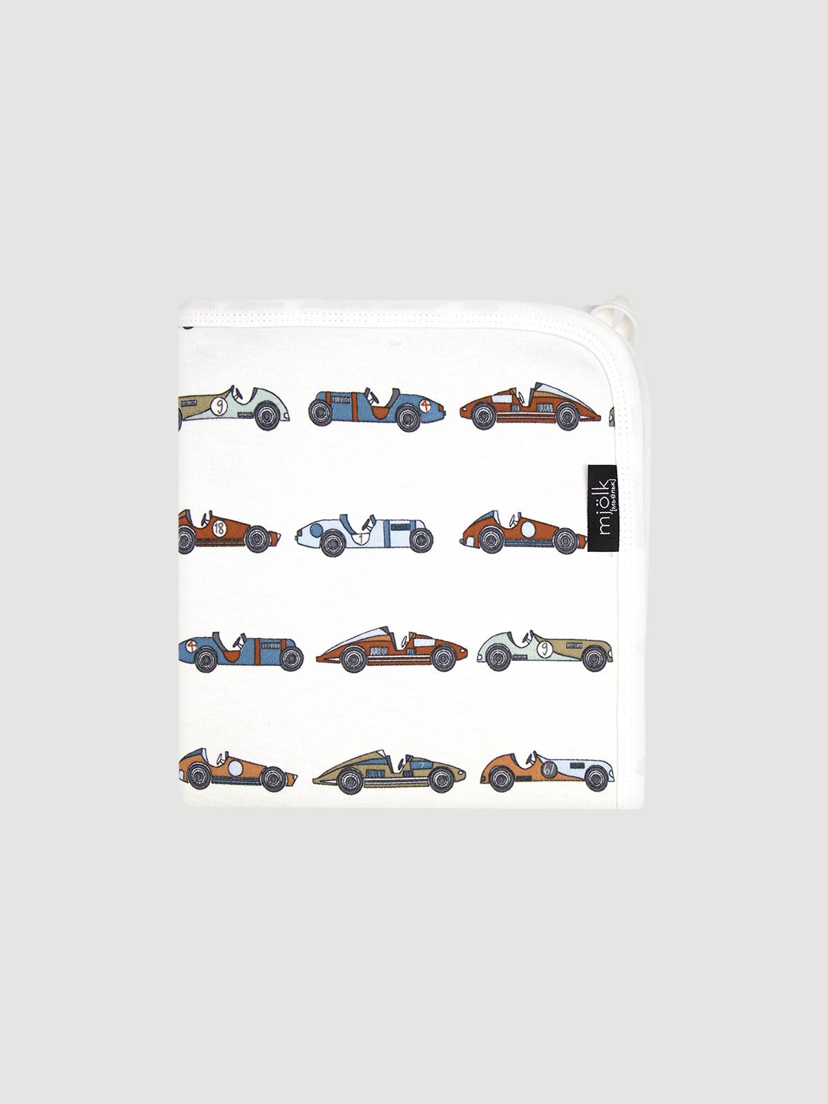 Плед Mjolk Retro Cars 85 x 120 см хлопок - фото 1