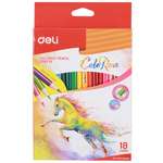 Карандаши цветные Deli 18 шт.