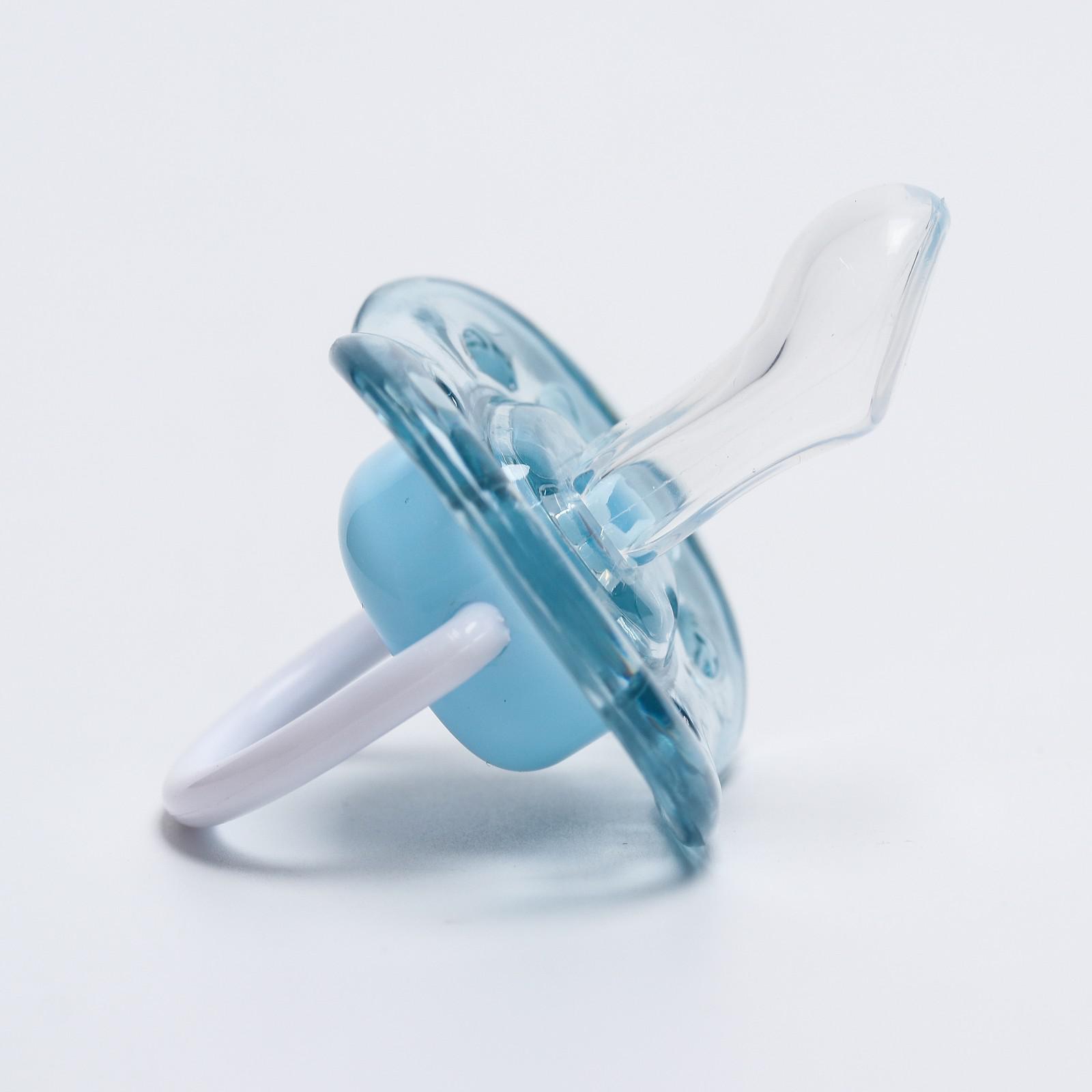 Пустышка Mum and Baby силикон ортодонтическая от 6 мес. 1 шт. - фото 3