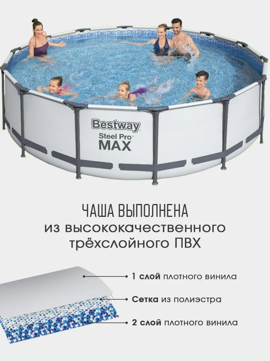 Бассейн Bestway Круглый - фото 2